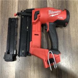 AS-IS Milwaukee FUEL 18-Volt Lithium-Ion Brushless Cordless Gen II 18-Gauge Brad Nailer (Tool-Only)