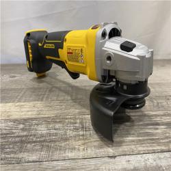 AS-IS DEWALT 20V MAX Cordless Brushless 4-1/2 in. Angle Grinder with Paddle Switch (Tool Only)