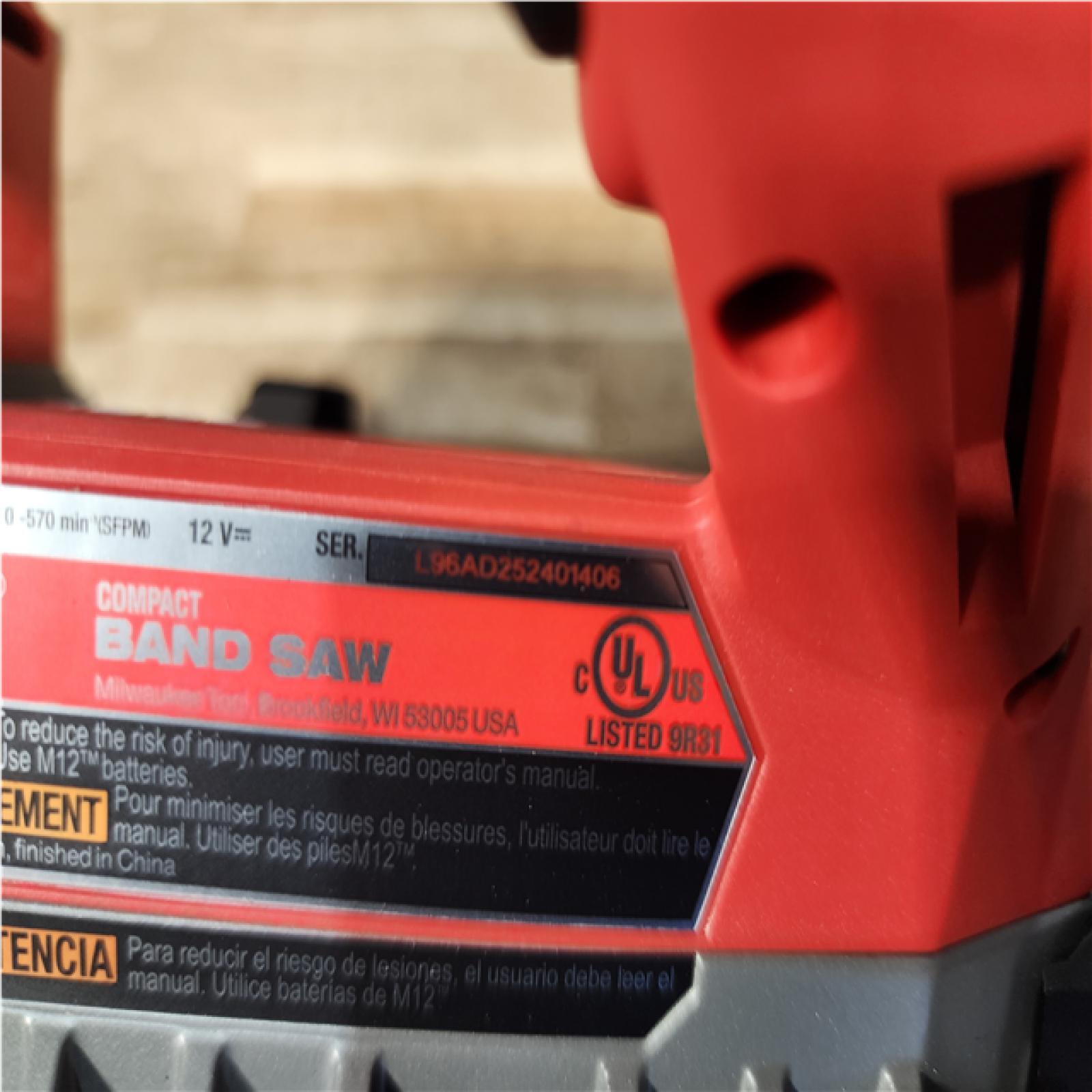 Houston Location  Milwaukee M12 12-Volt Lithium-Ion Cordless Job-Site Radio (Tool-Only)