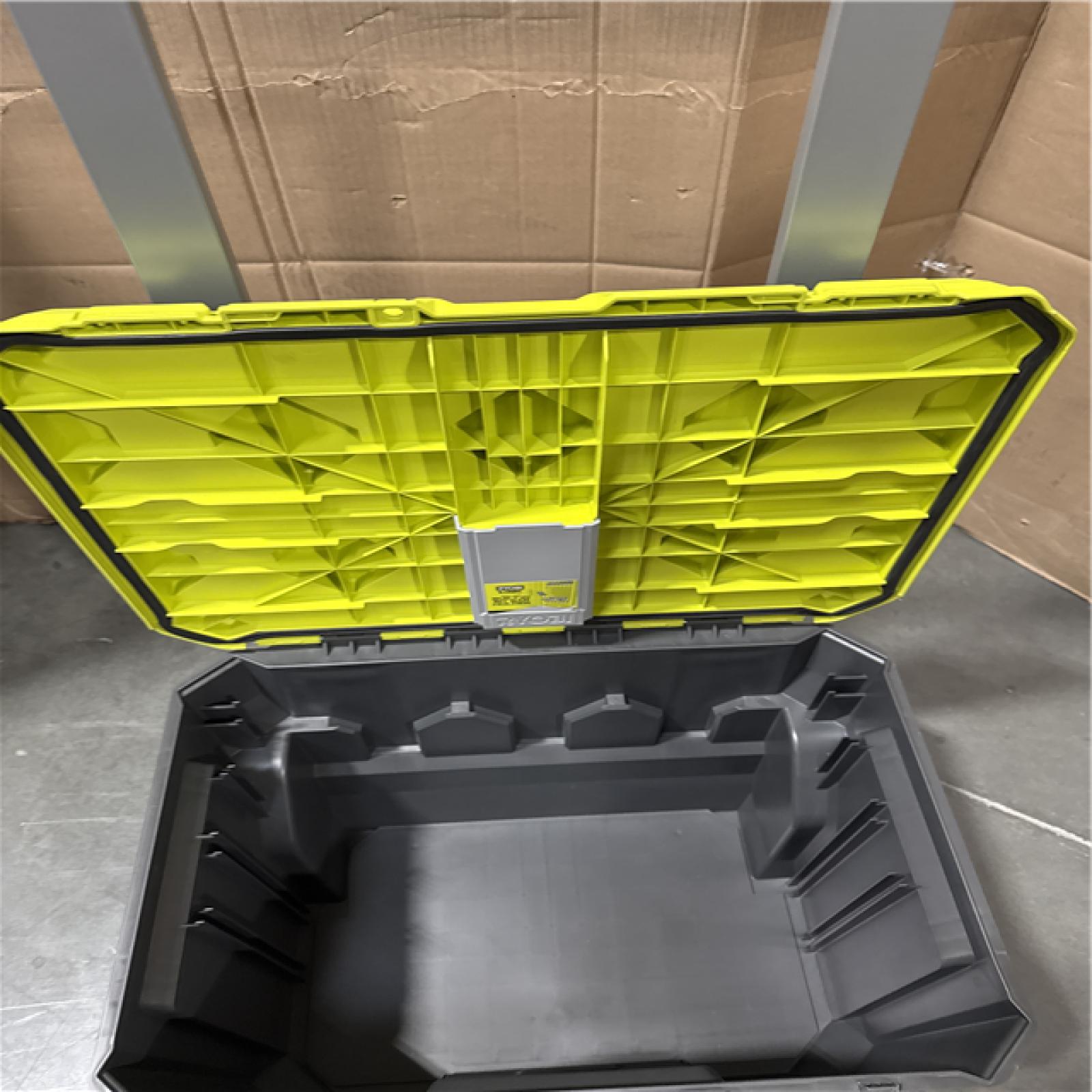 California AS-IS Ryobi Link Rolling Tool Box; Appears in Excellent Condition (No Tools)