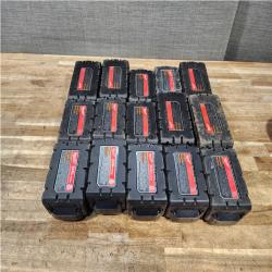 Houston Location AS-IS Milwaukee Batteries QTY/15