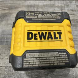 AS-IS DEWALT FLEXVOLT 20V/60V MAX Lithium-Ion 6.0Ah Battery Pack Kit