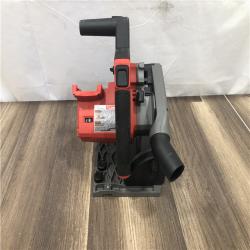 AS-IS Milwaukee FUEL 18V Lithium-Ion Cordless Brushless 6-1/2 in. Plunge Cut Track Saw (Tool-Only)