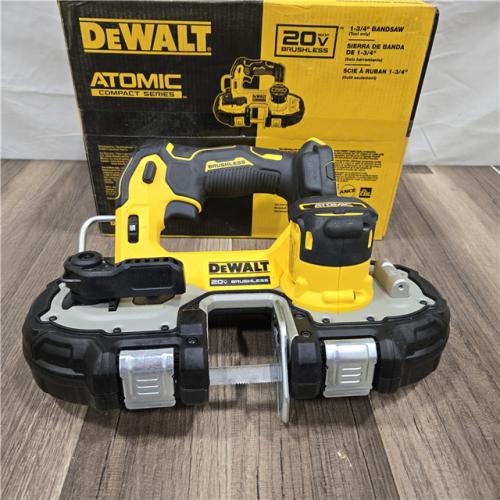 GOOD Dewalt DCS377B 20V MAX ATOMIC Brushless Cordless 1-3/4  Compact Bandsaw