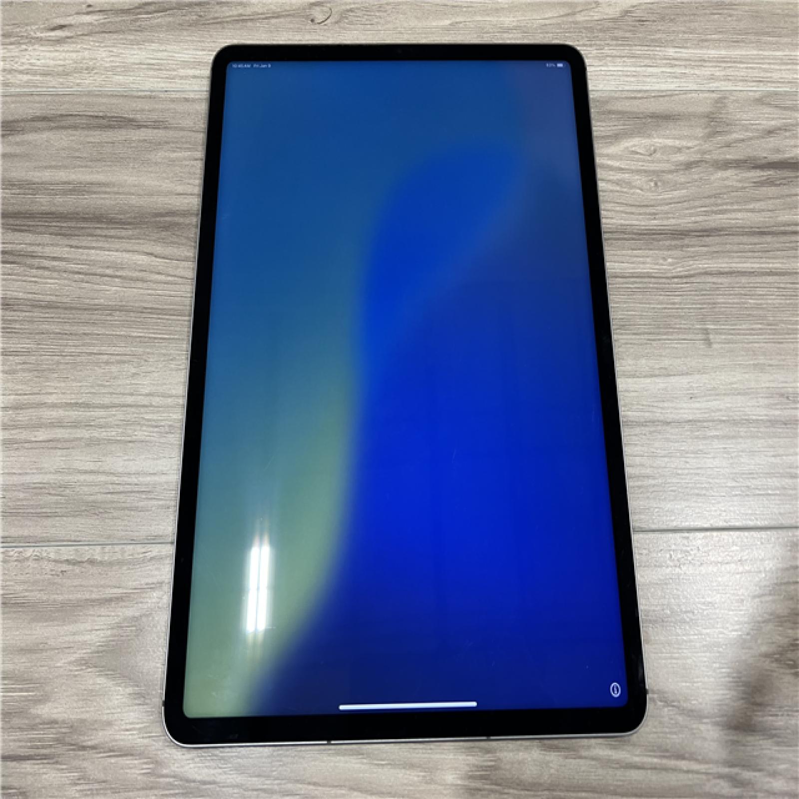 AS-IS Apple iPad Pro 6 12.9-Inch 128GB with Wi-Fi + Cellular  M2 8-Core Chip (Silver  Refurbished)