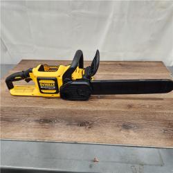 AS-IS DEWALT 60V MAX 16in. Brushless Battery Powered Chainsaw Kit with (1)  & Charger