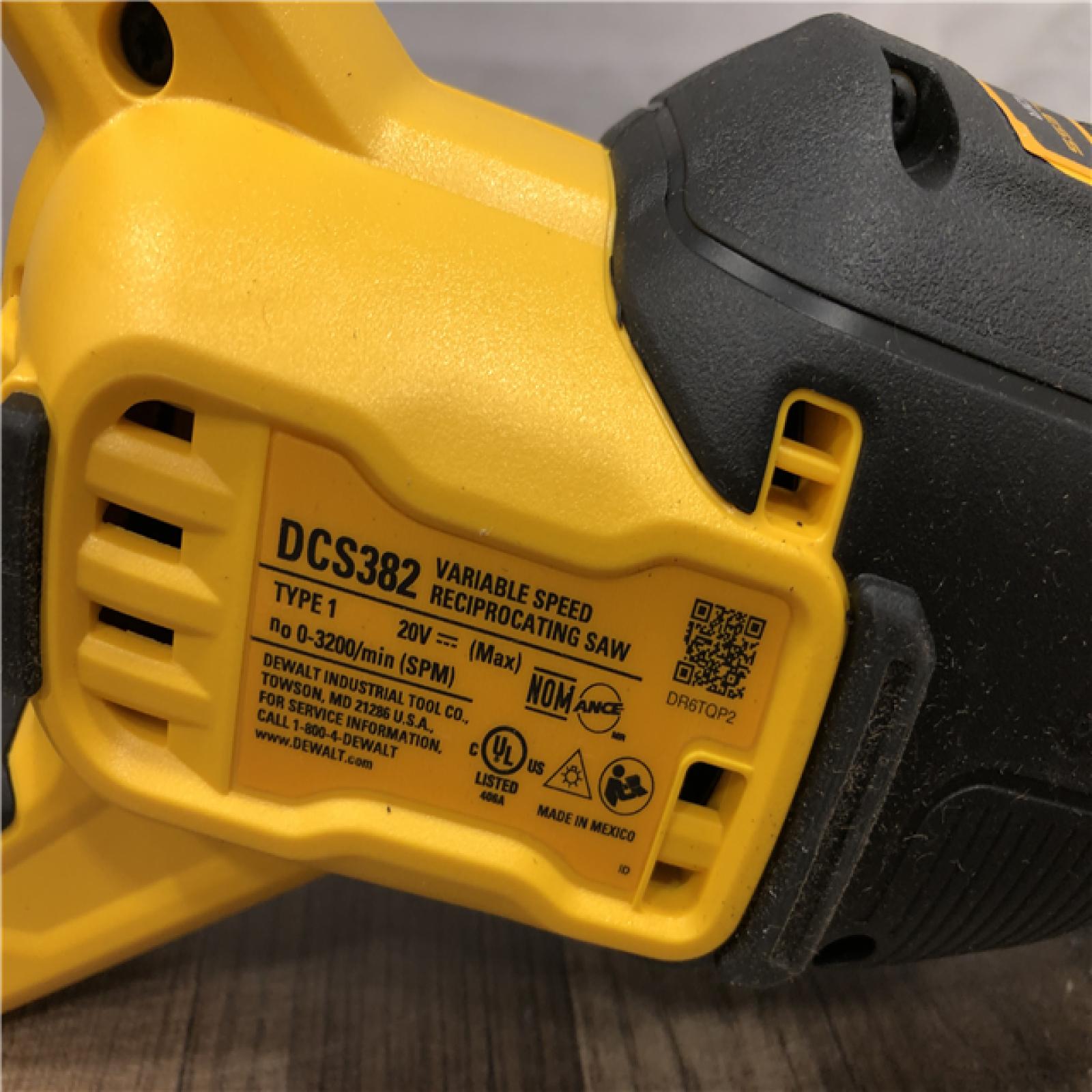 AS-IS DEWALT 20V MAX Cordless Brushless Reciprocating Saw (Tool Only)