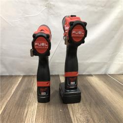 AS-IS Milwaukee  FUEL 12-Volt Lithium-Ion Brushless Cordless Hammer Drill and Impact Driver Combo Kit
