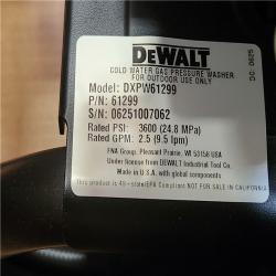 Phoenix NEW DEWALT 3600 PSI 2.5 GPM Cold Water Gas Professional Pressure Washer with HONDA GX200 Engine