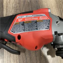 AS-IS Milwaukee FUEL 18-Volt Lithium-Ion Brushless Cordless 4-1/2 in./6 in. Braking Grinder with Paddle Switch (Tool-Only)