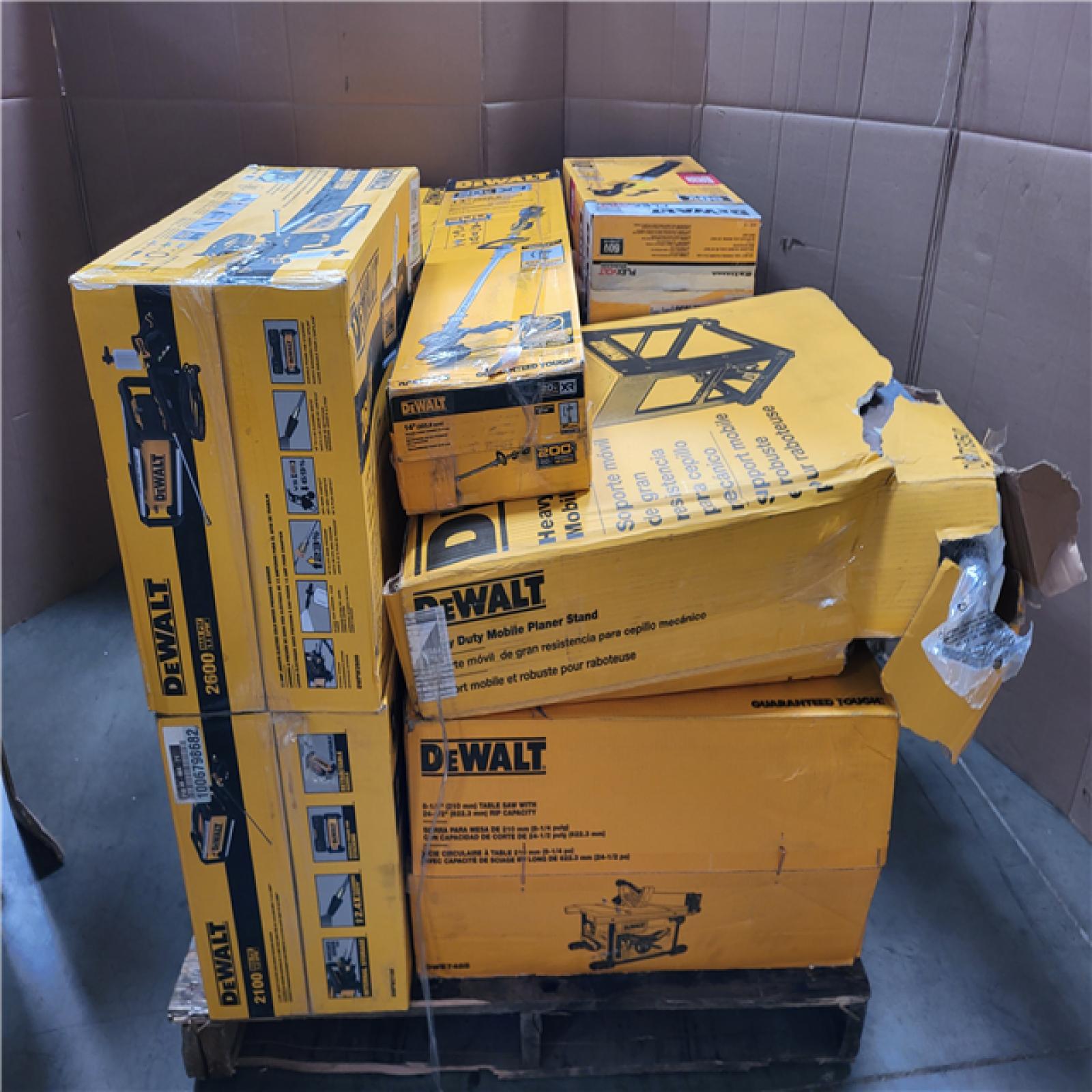 CALIFORNIA AS-IS TOOL PALLET