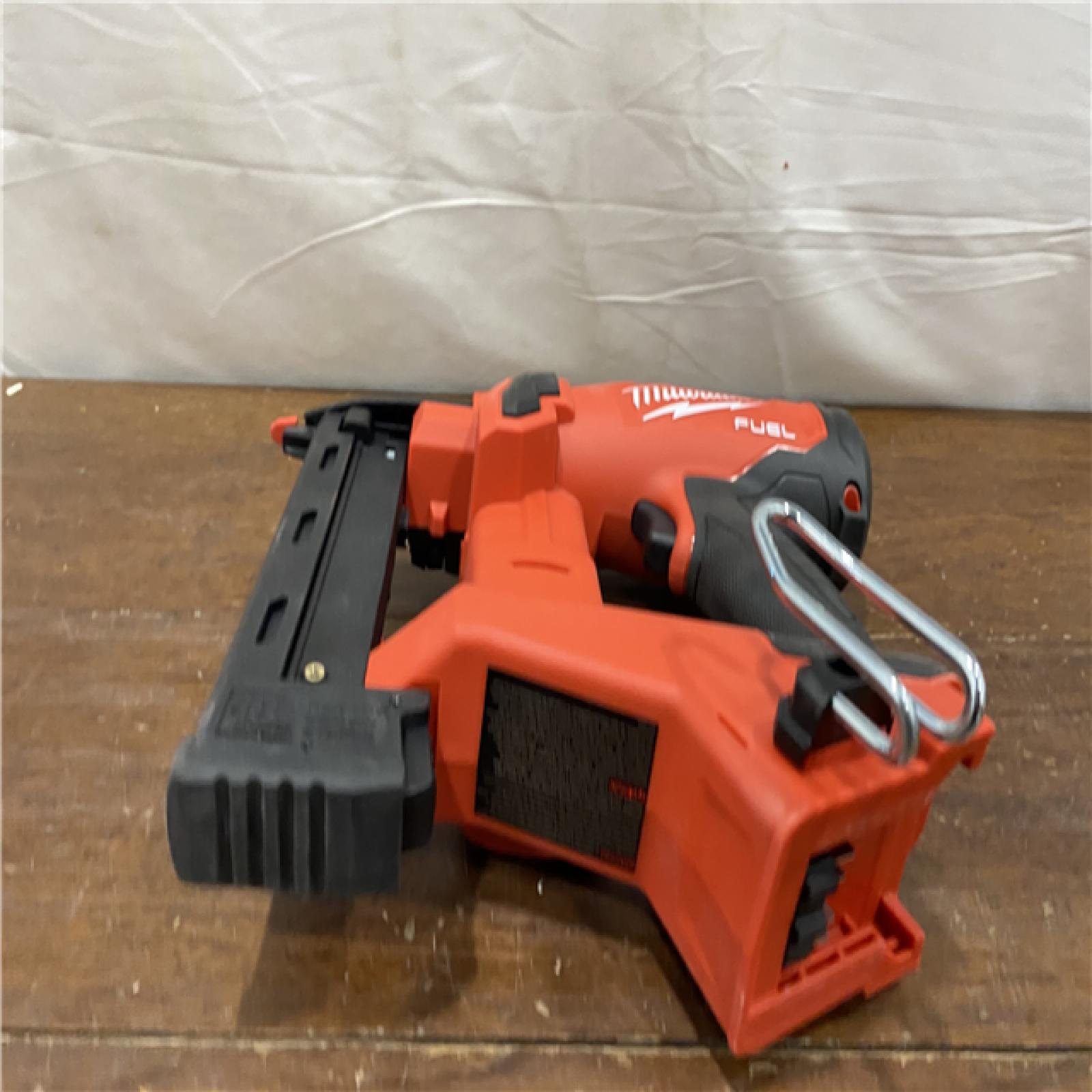 AS-IS M18 FUEL 18-Volt Lithium-Ion Brushless Cordless 18-Gauge 1/4 in. Narrow Crown Stapler (Tool-Only)