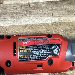 Houston Location AS-IS Milwaukee FUEL 12-Volt Lithium-Ion Brushless Cordless High Speed 3/8 in. Ratchet (Tool-Only)