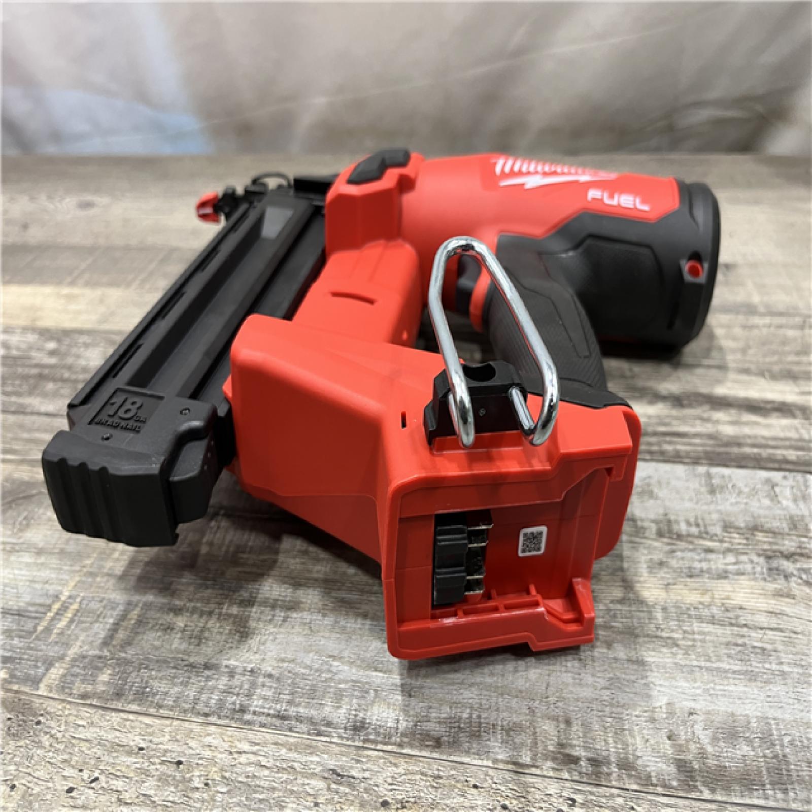 AS-IS Milwaukee FUEL 18-Volt Lithium-Ion Brushless Cordless Gen II 18-Gauge Brad Nailer (Tool-Only)