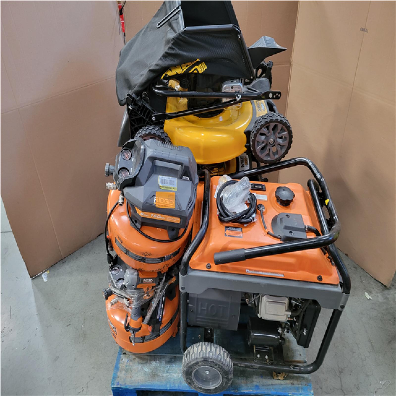 CALIFORNIA AS-IS OUTDOOR POWER EQUIPMENT