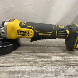 AS-IS DEWALT 20V XR Cordless 4-1/2. in. to 5 in. Variable Speed Angle Grinder (Tool Only)