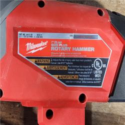 HOUSTON LOCATION - AS-IS Milwaukee  FUEL 18V Lithium-Ion Brushless Cordless 1 in. SDS-Plus Rotary Hammer (Tool-Only)