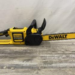 AS-IS DEWALT FLEXVOLT 60V MAX 16in. Brushless Cordless Battery Powered Chainsaw (Tool Only)