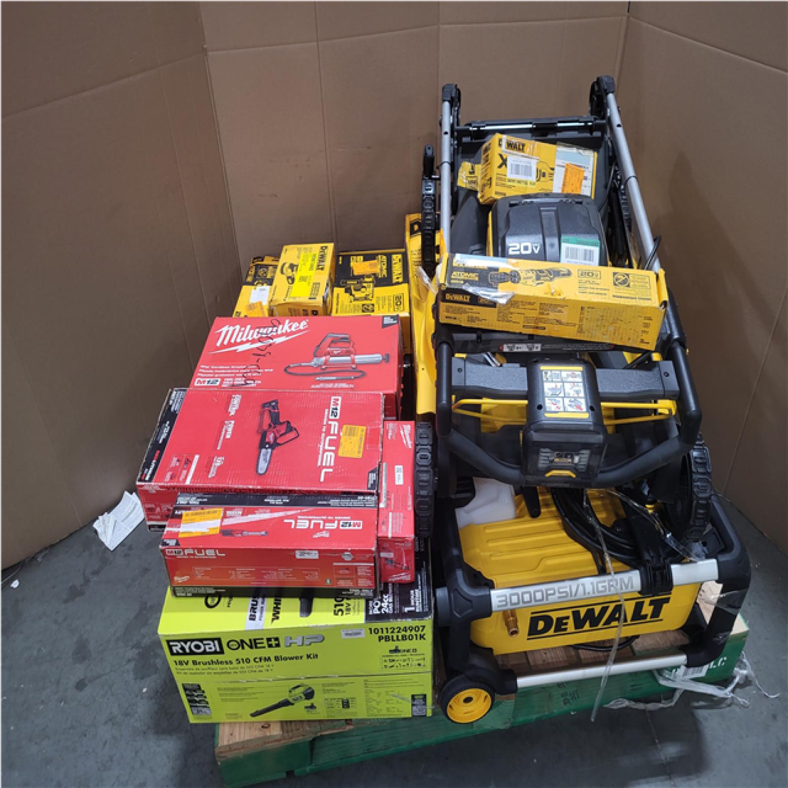 CALIFORNIA AS-IS TOOL PALLET