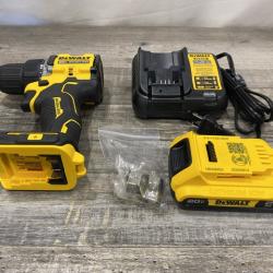 AS-IS DEWALT Atomic 20V Lithium-Ion Cordless Compact 1/2 in. Drill/Driver Kit
