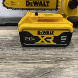 AS-IS DEWALT 20V MAX Compact 12 Brushless Cordless Chainsaw Kit