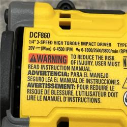 AS-IS DEWALT 20V MAX XR Cordless Impact Driver (Tool Only)