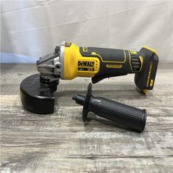 AS-IS DEWALT 20V XR Cordless 4-1/2. in. to 5 in. Variable Speed Angle Grinder (Tool Only)
