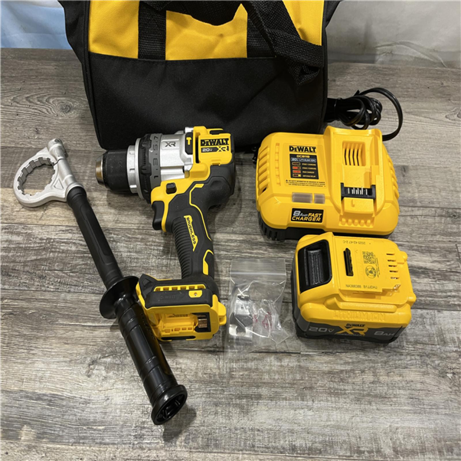 AS-IS DEWALT 20V XR Lithium-Ion Cordless Hammer Drill Kit