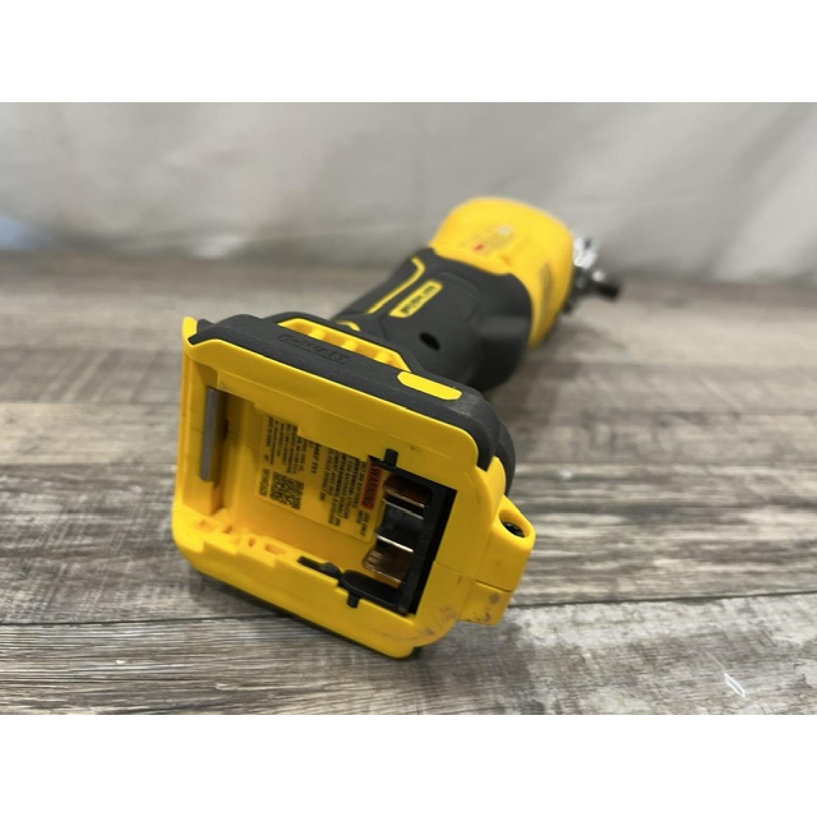 AS-IS DEWALT 20-Volt MAX Cordless Brushless 4-1/2 in. Angle Grinder with Slide Switch (Tool Only)