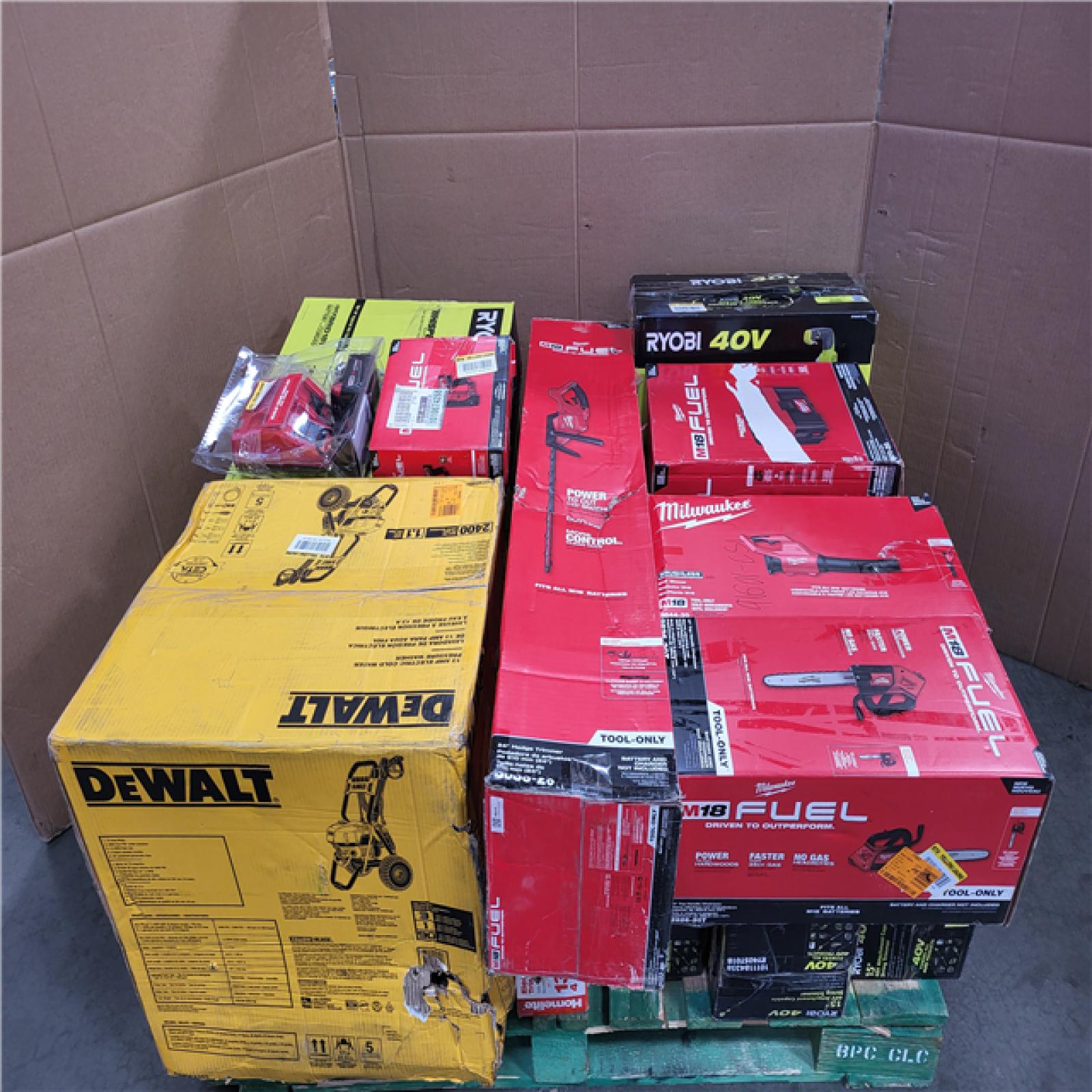 CALIFORNIA AS-IS TOOL PALLET
