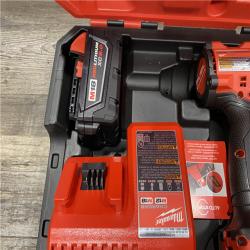 AS-IS Milwaukee FUEL 18V Lithium-Ion Brushless Cordless 1/2 in. Hammer Drill Driver Kit
