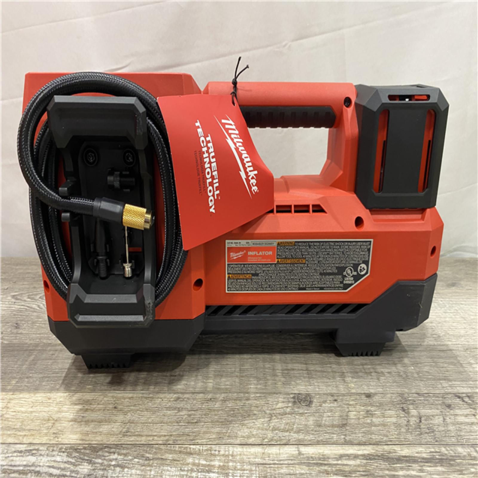 AS-IS Milwaukee 18-Volt Lithium-Ion Cordless Electric Portable Inflator (Tool-Only)