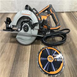 AS-IS RIDGID THRUCOOL 15 Amp 7-1/4 in. Worm Drive Circular Saw