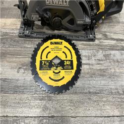 AS-IS DEWALT FLEXVOLT 60V MAX Cordless Brushless 7-1/4 in. Wormdrive Style Circular Saw (Tool Only)