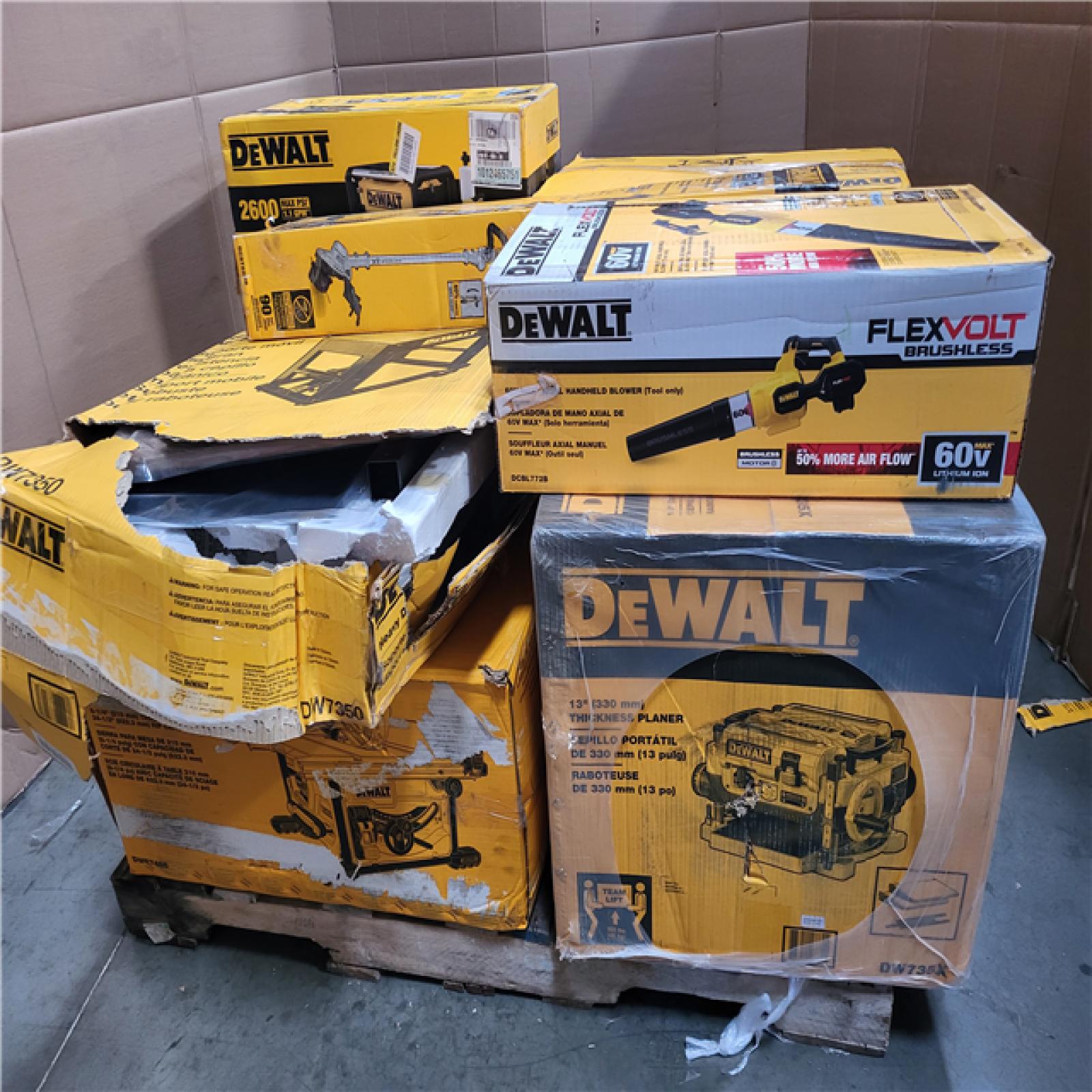 CALIFORNIA AS-IS TOOL PALLET