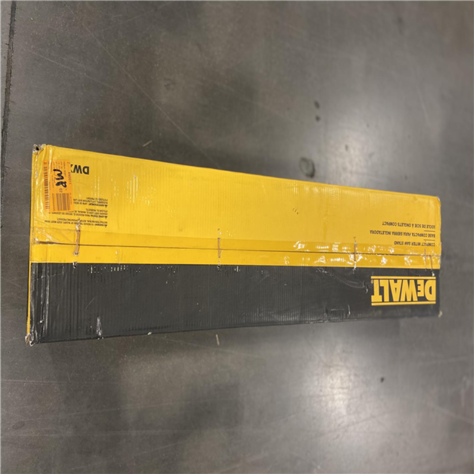 AS-IS - DEWALT 29.8 lbs. Compact Miter Saw Stand with 500 lbs. Capacity