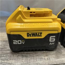 AS-IS DEWALT 20V MAX Lithium-Ion 6.0Ah Battery (2-Pack)