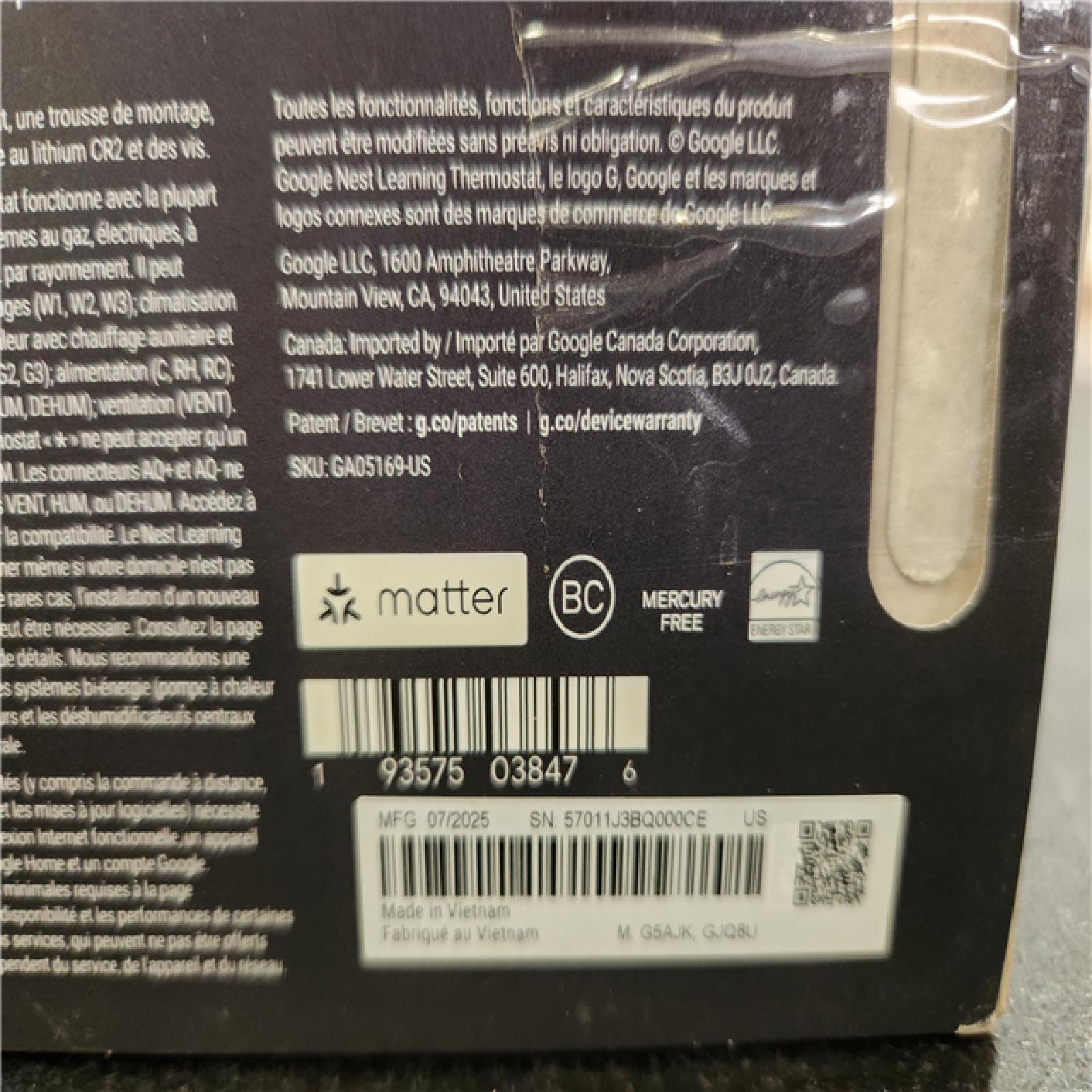 Phoenix NEW Google Nest Learning Thermostat (4th Gen) with Nest Temperature Sensor (2nd Gen)