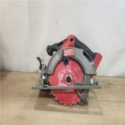 AS-IS- Milwaukee FUEL 18V Lithium-Ion Brushless Cordless 6-1/2 in. Circular Saw (Tool-Only)