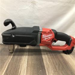 AS-IS Milwaukee  FUEL 18V Lithium-Ion Brushless Cordless GEN 2 SUPER HAWG 1/2 in. Right Angle Drill (Tool-Only)