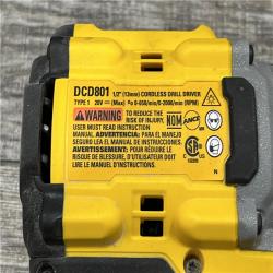 AS-IS DEWALT 20V XR Lithium-Ion Cordless Brushless 1/2 in. Drill/Driver Kit