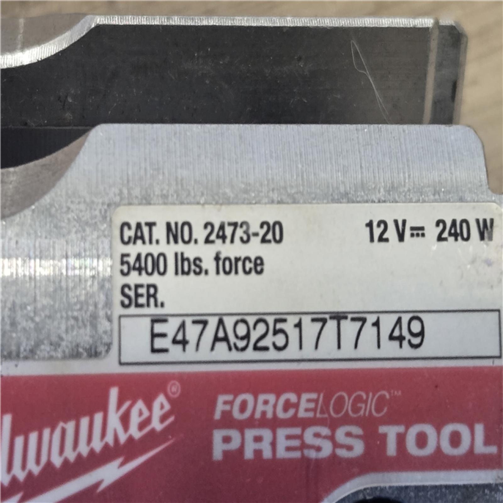 AS-IS Milwaukee 12V Force Logic Cordless Press Tool Kit