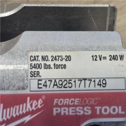 AS-IS Milwaukee 12V Force Logic Cordless Press Tool Kit