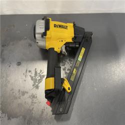 AS-IS- DEWALT 35-Degree Pneumatic Metal Connector Nailer