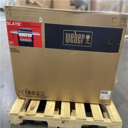 DALLAS LOCATION - Weber Slate Griddle 3-Burner Propane Gas 30 in. Flat Top Grill in Black with Thermometer