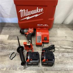 LIKE NEW - Milwaukee FUEL 18V Lithium-Ion Brushless Cordless 1/2 in. Hammer Drill Driver Kit