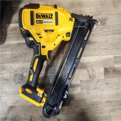 HOUSTON LOCATION - AS-IS DEWALT 20V MAX XR 15 Ga. Cordless 34 Deg Nailer 20 V