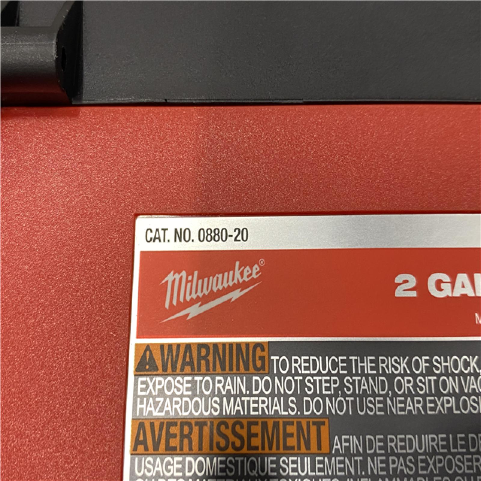 AS-IS Milwaukee 18-Volt 2 Gal. Lithium-Ion Cordless Wet/Dry Vacuum (Vacuum-Only)