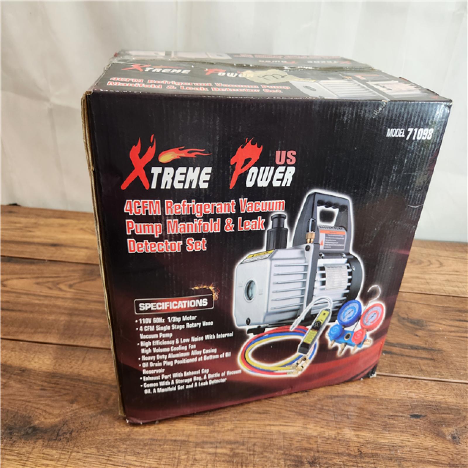 ASIS XtremepowerUS Premium 4CFM Air Vacuum Pump HVAC a/C Refrigeration
