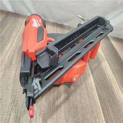 AS-IS- Milwaukee M18 FUEL 15 Ga. 18 Volt Brushless Angled Finish Nailer (TOOL ONLY)